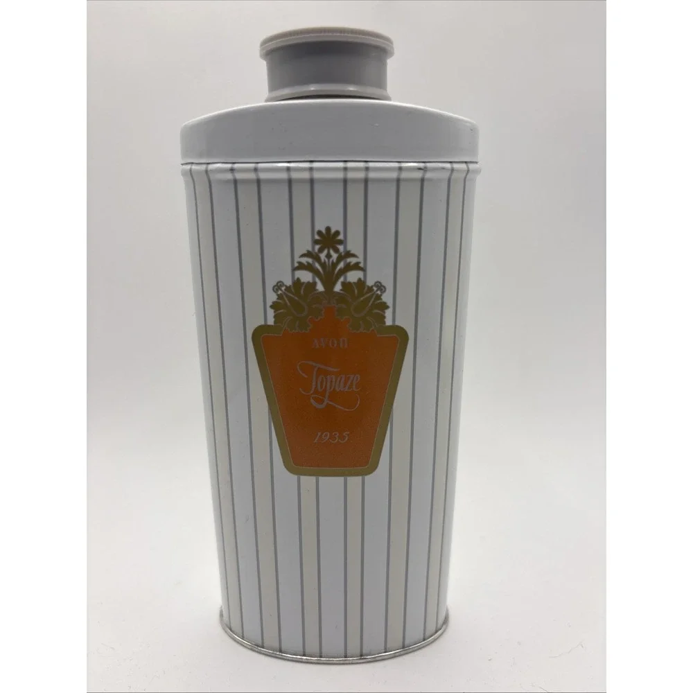 Vintage Avon Topaze Perfumed Body Talc 3.5 oz NOS  1996 Sealed